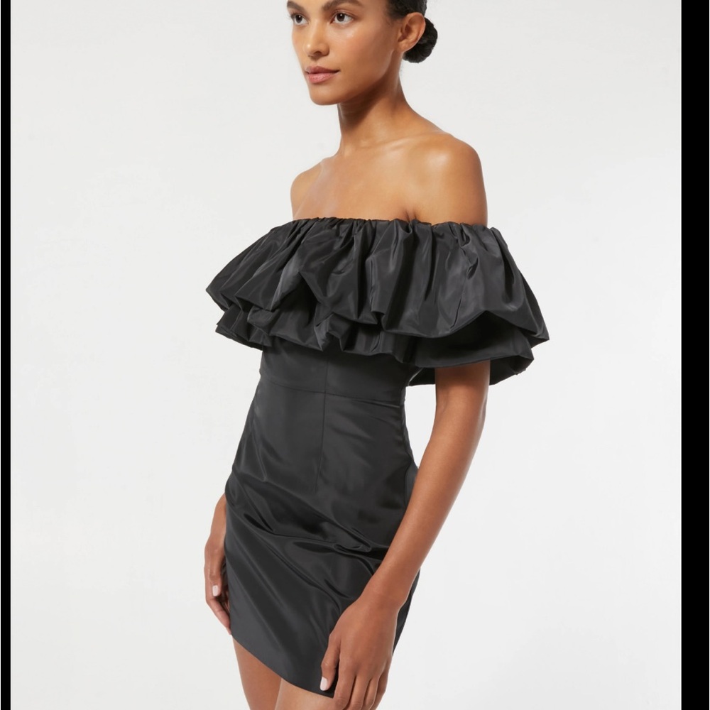 RHODE Vivi Off the Shoulder Mini Ruffle Size 6